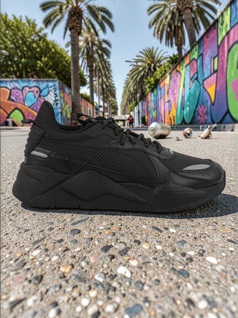 Кросівки Puma Rs-X Triple Black 391928-01 фото